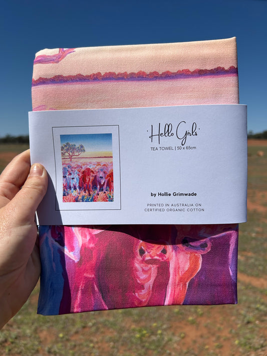 Teatowel - Hello Girls