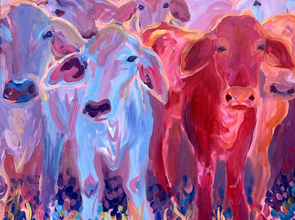 Art Print - Hello Girls
