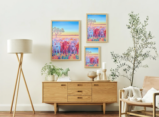 Art Print - Hello Girls